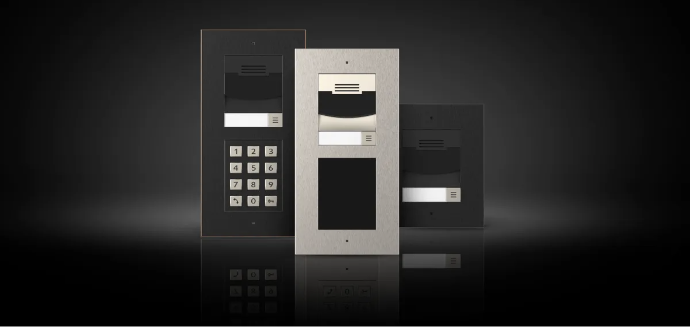 Complete Control4 DS3 door station range including keypad and modular stations